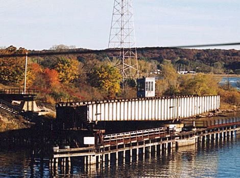 CSX Manistee Swing Bridge 2001